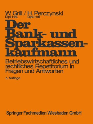 cover image of Der Bank- und Sparkassenkaufmann